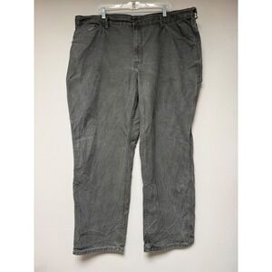 C.E. Schmidt Workwear 46x32 Gray Carpenter Work Pants‎ Men's Cotton